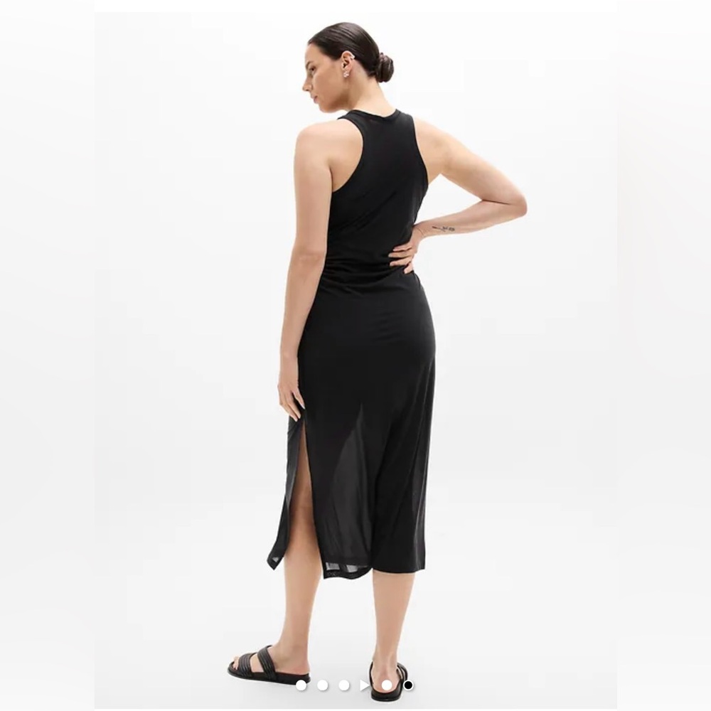 NWT Sheer Mesh Tank Dress - Picture 3 of 8